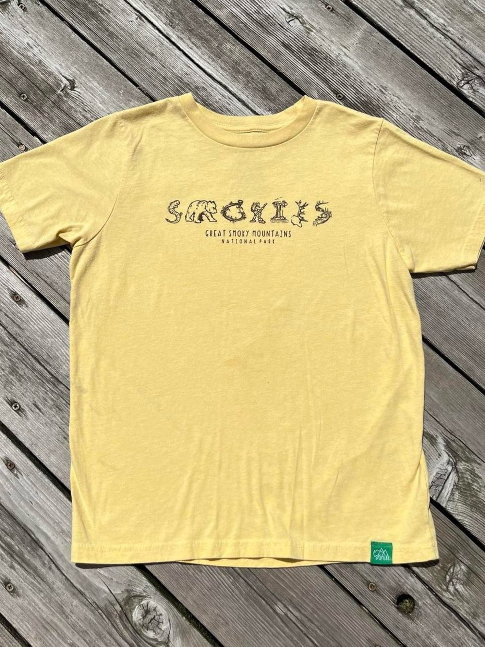 Wild Tribute great smoky mountains national park baby tee